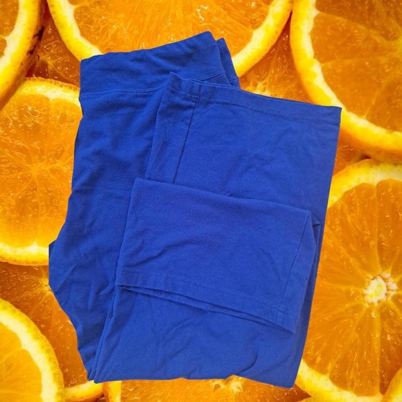 Athletic Petite Drawstring Blue Lightweight Sweatpants Size‎ XL - Picture 1 of 5